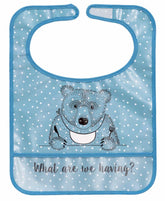 Bear bib, Blue - Koko-Kamel.com
